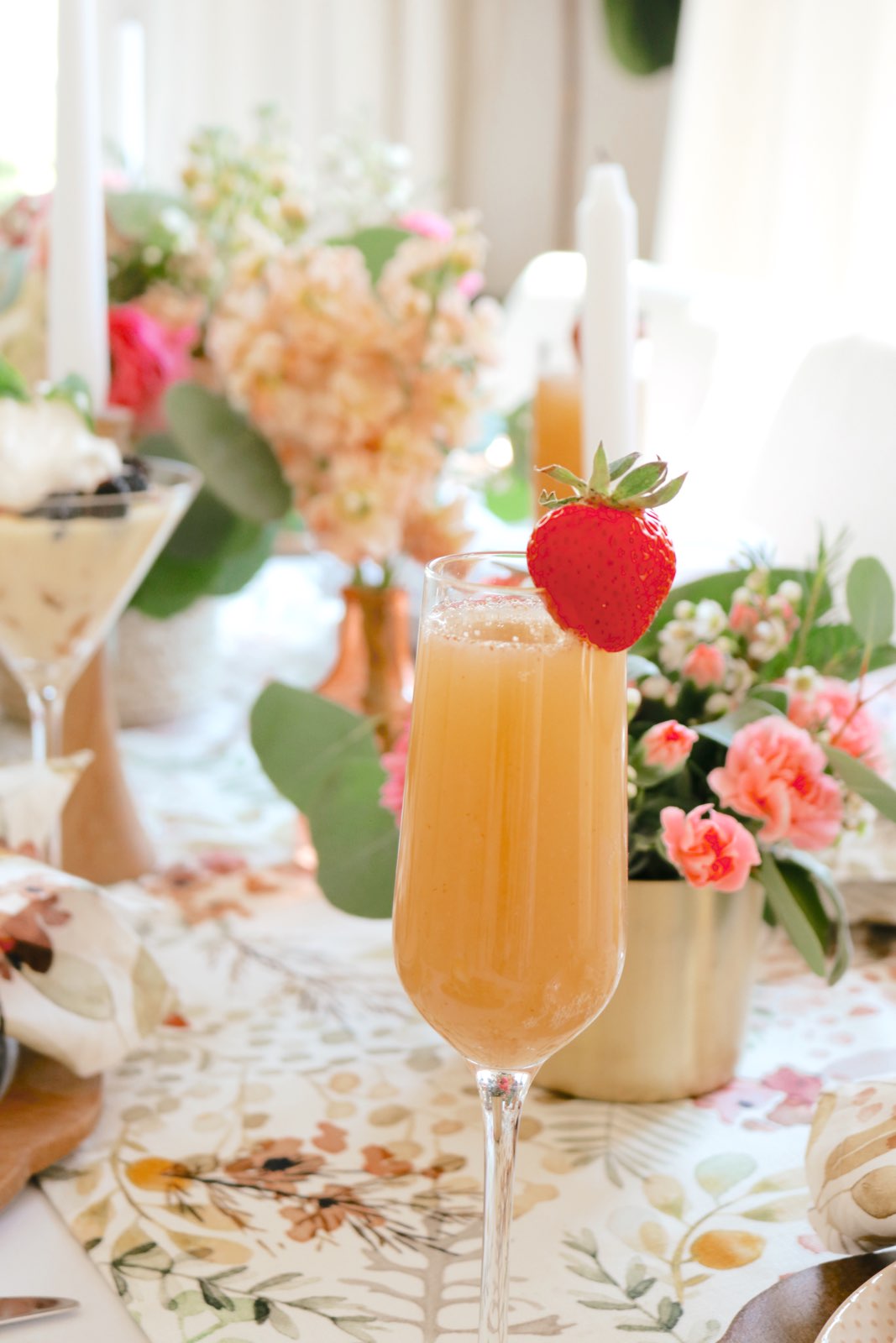 Strawberry Mimosa Pitcher - Beverages - Ts Brunch Bar